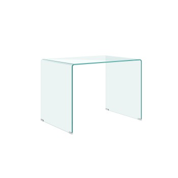 Artículos de vidrio - Escritorio Office Glassy 100x60x75 lados cerrados