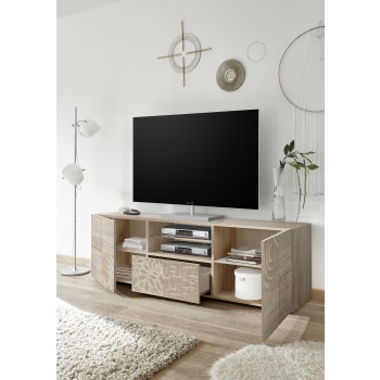 MIRO Mueble TV 2 Puertas / 1 Cajón 181x57x43 cm