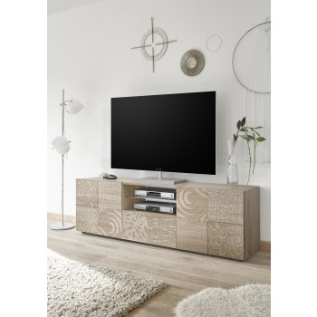 MIRO Mueble TV 2 Puertas / 1 Cajón 181x57x43 cm