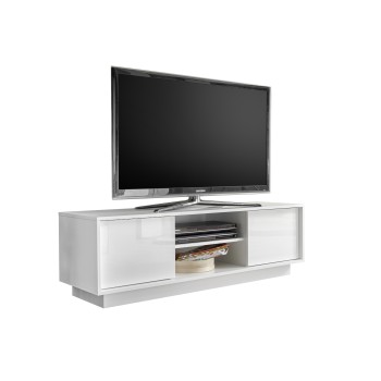 Mueble bajo TV 2 puertas ICE 138x44x43 cm