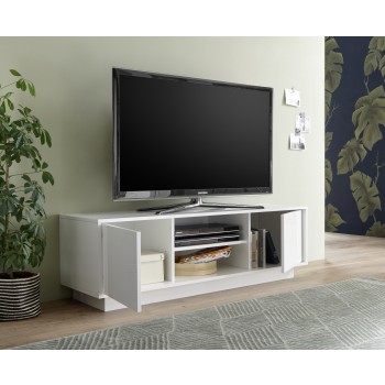 Mueble bajo TV 2 puertas ICE 138x44x43 cm