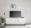 Mueble bajo TV 2 cajones 1 puerta JUPITER