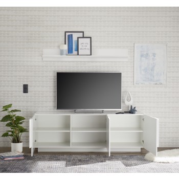 JUPITER Mueble bajo TV 3 puertas 182x44x63 cm