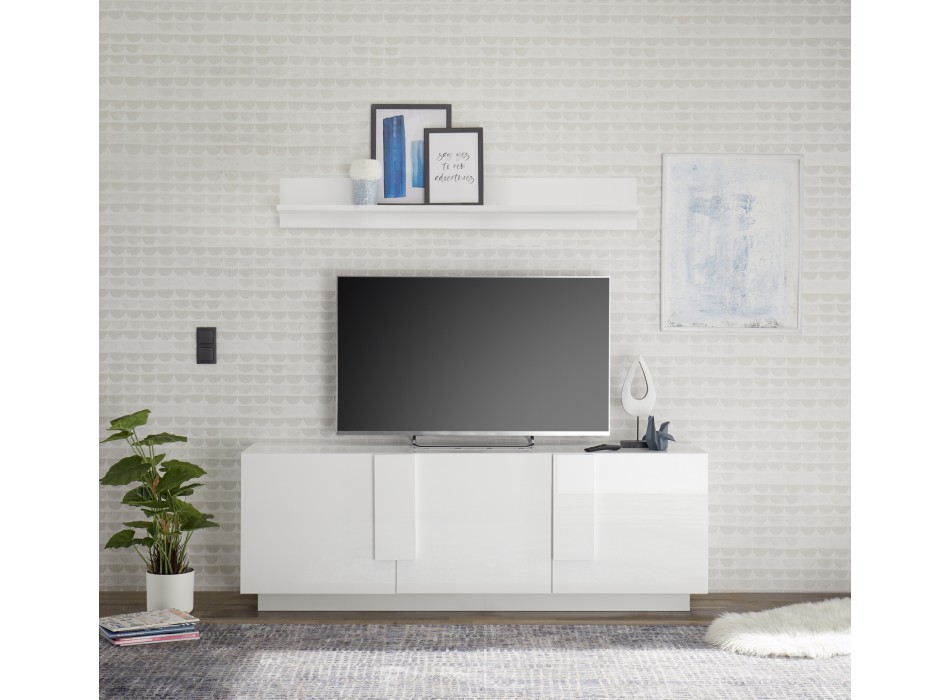 JUPITER Mueble bajo TV 3 puertas 182x44x63 cm