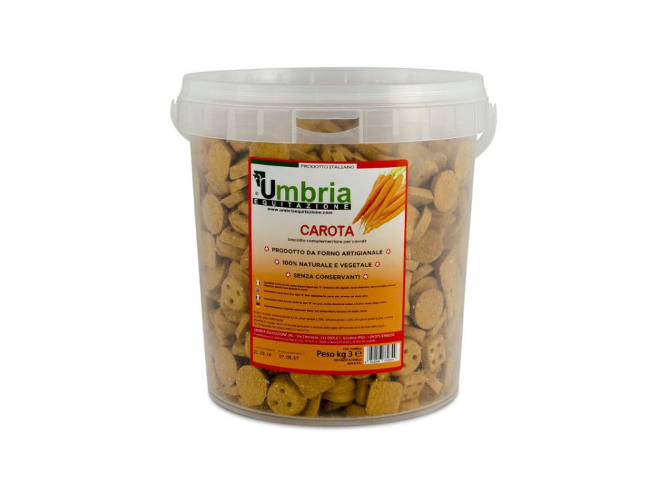 GALLETAS DE ZANAHORIA (3 KG)