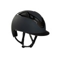 CASCO APEX CROMO NEGRO MATE