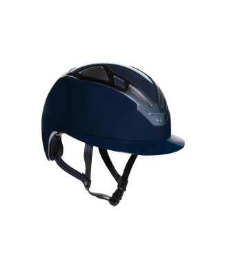 CASCO APEX CHROME AZUL MARINO BRILLANTE