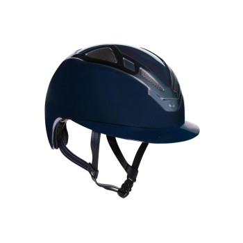 CASCO APEX CHROME AZUL MARINO BRILLANTE