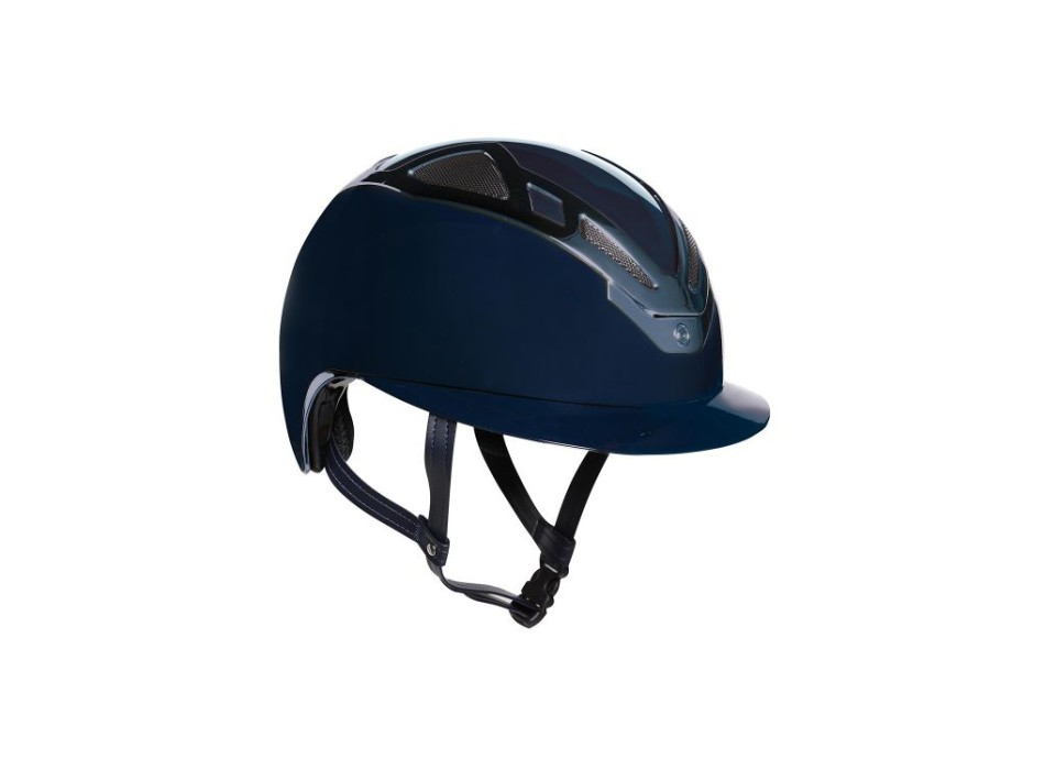 CASCO APEX CHROME AZUL MARINO BRILLANTE