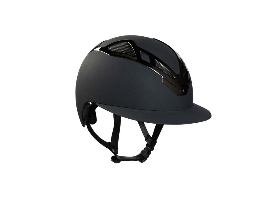 CASCO APEX CHROME SEÑORA NEGRO MATE