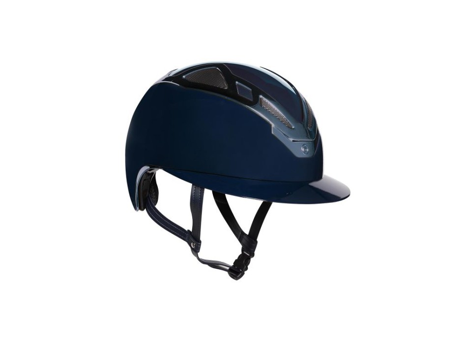 CASCO APEX CHROME LADY AZUL MARINO BRILLANTE