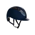 CASCO APEX CHROME LADY AZUL MARINO BRILLANTE