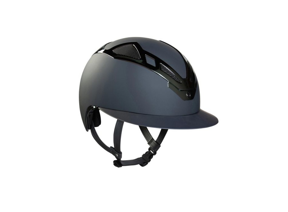 CASCO APEX CHROME SEÑORA AZUL MARINO MATE