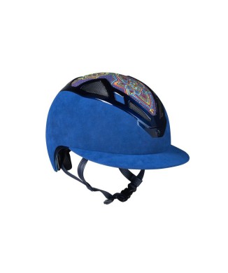 CASCO APEX DAMASK AZUL MUJER