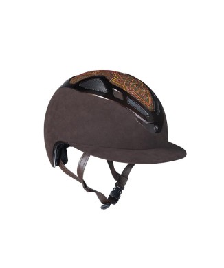 CASCO MUJER APEX DAMASK MARRÓN