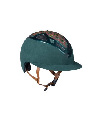 CASCO APEX DAMASK VERDE MUJER