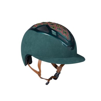 CASCO APEX DAMASK VERDE MUJER