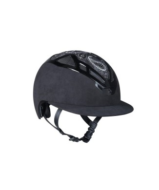 CASCO APEX DAMASK TOTAL BLK SEÑORA