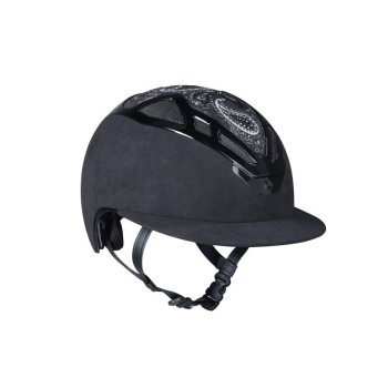 CASCO APEX DAMASK TOTAL BLK SEÑORA