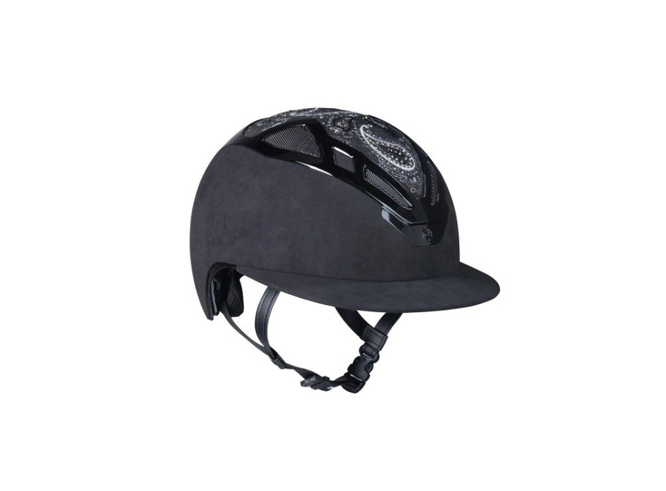 CASCO APEX DAMASK TOTAL BLK SEÑORA