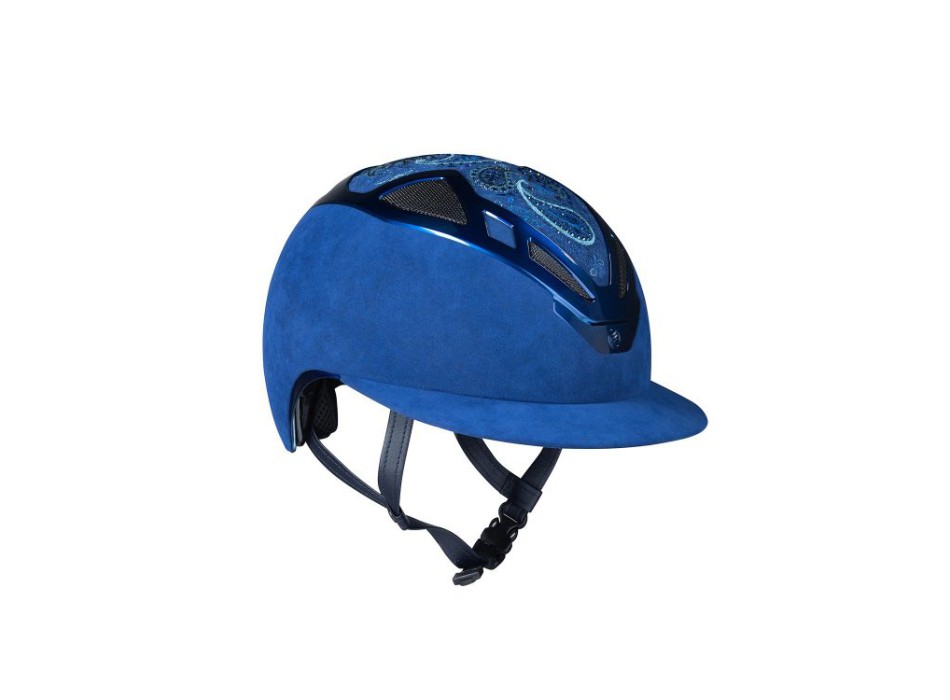 CASCO APEX DAMASK TOTAL AZUL MUJER