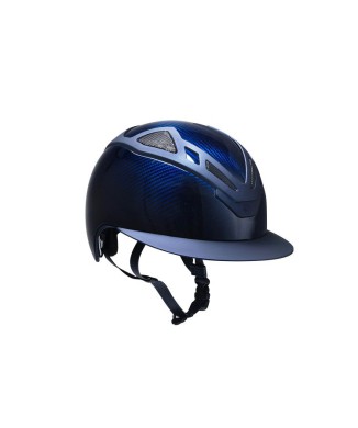 CASCO DE MUJER APEX FULL CARBON AZUL BRILLANTE