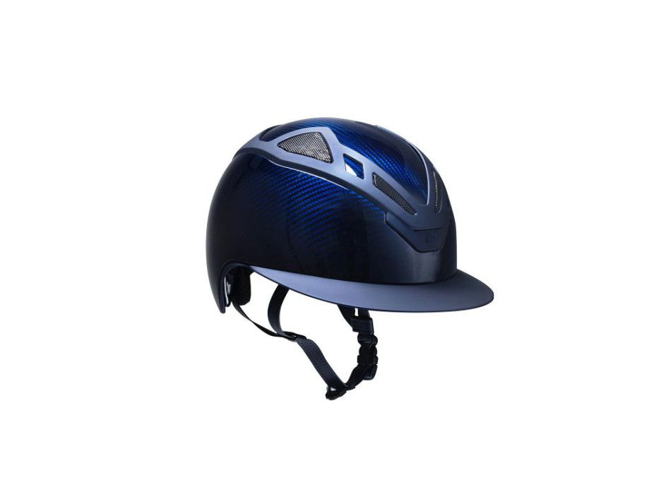 CASCO DE MUJER APEX FULL CARBON AZUL BRILLANTE