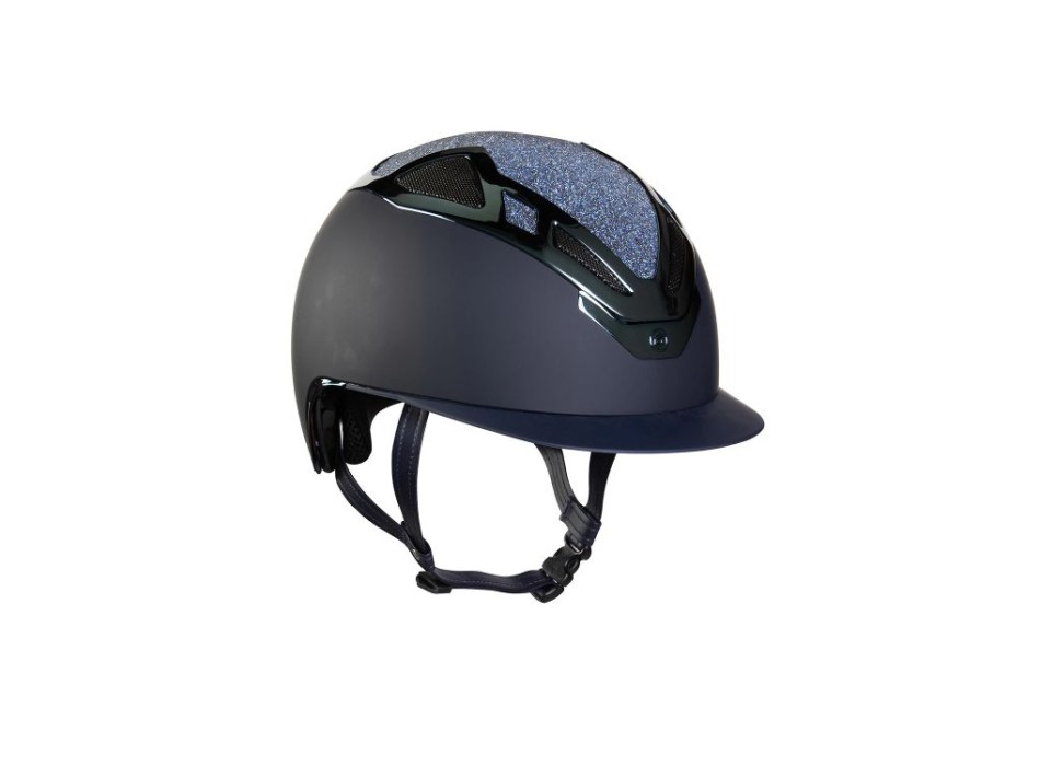 CASCO APEX SWAROVSKI AZUL MARINO