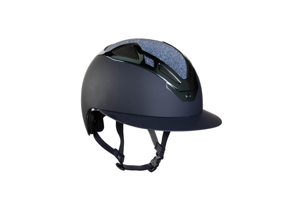 CASCO APEX SWAROVSKI LADY AZUL MARINO