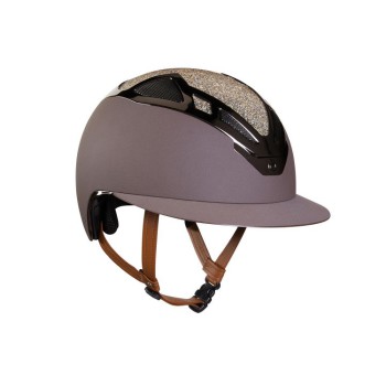 CASCO APEX SWAROVSKI LADY MARRÓN