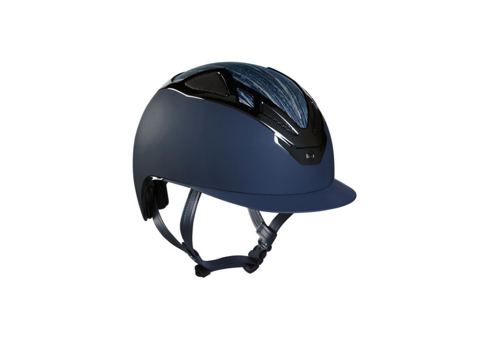 CASCO APEX WOOD AZUL MARINO MATE