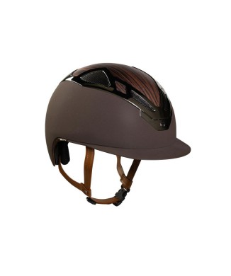 CASCO APEX MADERA MARRÓN MATE