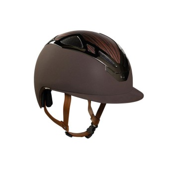 CASCO APEX MADERA MARRÓN MATE