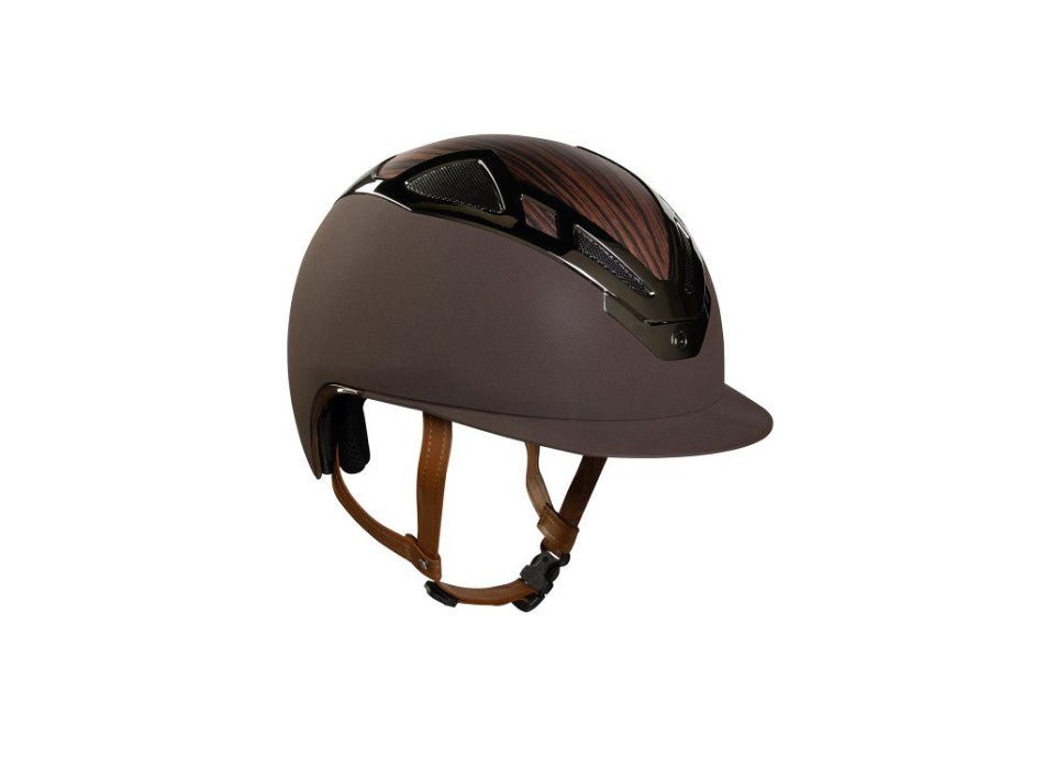 CASCO APEX MADERA MARRÓN MATE