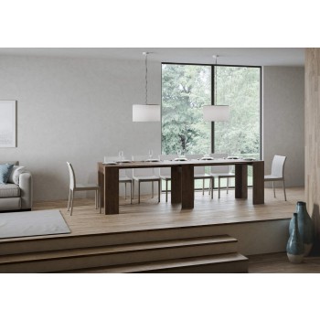 Allin Consola - Consola extensible 78x47/299 cm Allin Blanco Espatulado