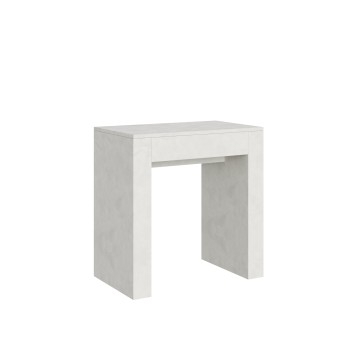 Allin Consola - Consola extensible 78x47/299 cm Allin Blanco Espatulado