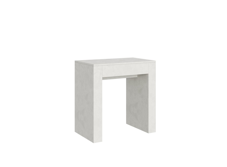 Allin Consola - Consola extensible 78x47/299 cm Allin Blanco Espatulado