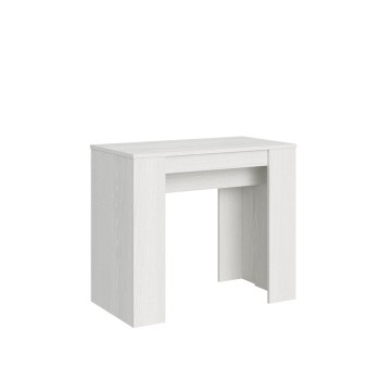 Consola Basic - Consola extensible 90x48/308 cm Basic Fresno Blanco