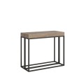 Consola extensible 90x40/196 cm Epoca Small estructura Antracita