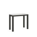 Consola extensible 90x40/196 cm Everyday Small Evolution estructura Antracita