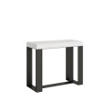 Consola extensible 90x40/196 cm Futura Small estructura Antracita