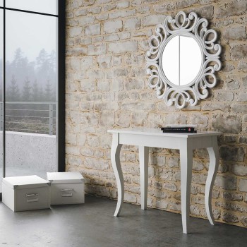 Holland Console - Consola extensible 90x48/308 cm Holland White Fresno