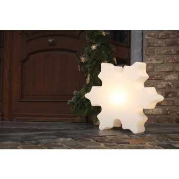 Cristal de Nieve Luminoso 60 cm 32436W Diseño 8 Estaciones