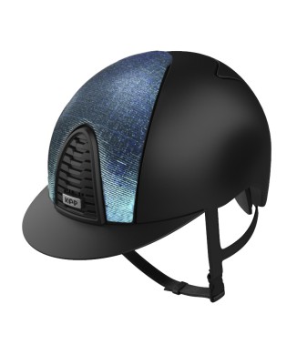 CROMO 2.0 NEGRO TEXTIL/FRONTAL TEJIDO GALAXY AZUL