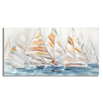 PINTURA SOBRE LIENZO DE REGATA