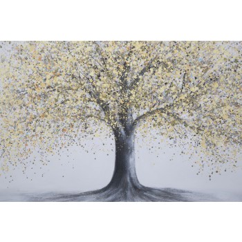 PINTURA SOBRE LIENZO ÁRBOL SIMPLE -B-