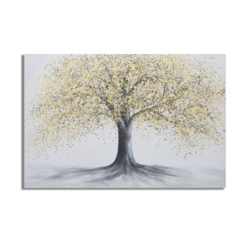 PINTURA SOBRE LIENZO ÁRBOL SIMPLE -B-