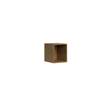 Isoka Elements - Mueble alto abierto L.34 H.40 P.39.2 / L.40 H.34 P.39.2 Roble Naturaleza