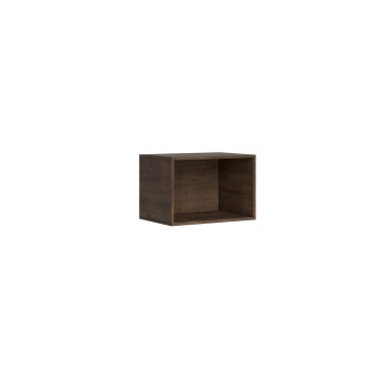 Isoka Elements - Mueble alto abierto L.60 H.40 P.39.2 / L.40 H.60 P.39.2 Roble Naturaleza