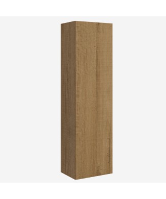 Isoka Elements - Mueble de pared columna L.60 H.210.3 P.39.2 izquierda-derecha Roble natural